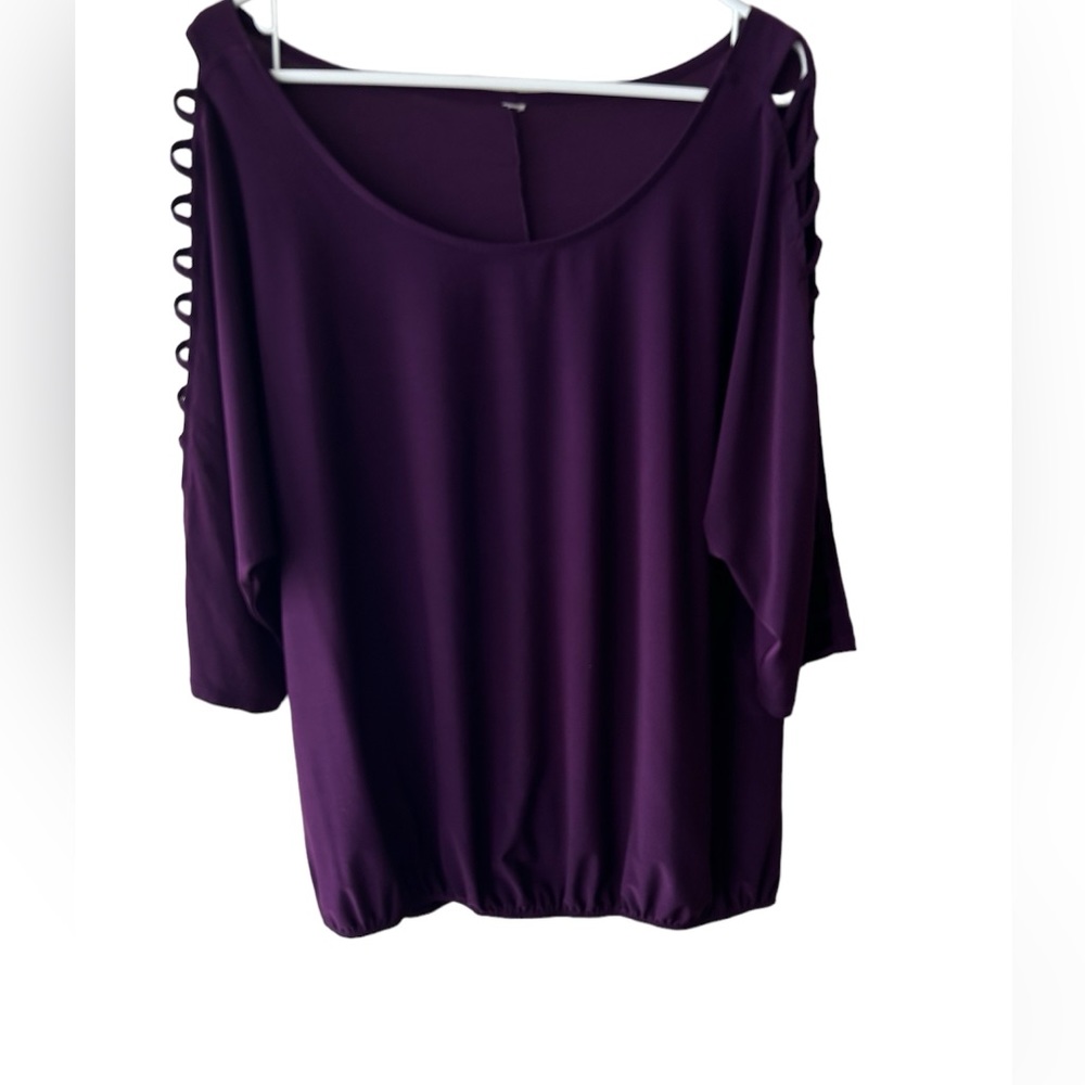 Purple blouse